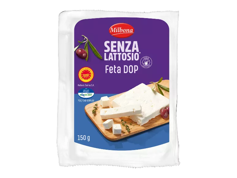 Feta DOP senza lattosio