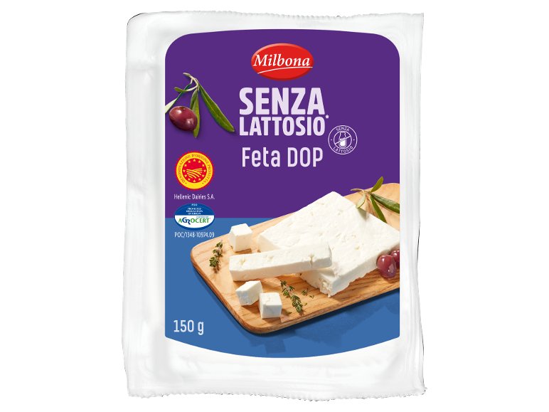 Feta DOP senza lattosio