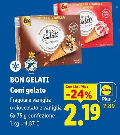Bon Gelati - Coni Gelato