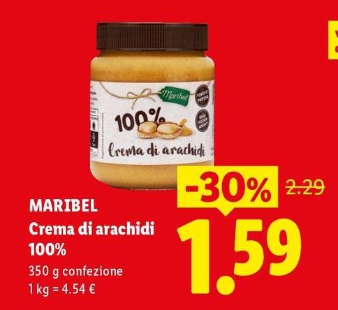 Maribel - Crema Di Arachidi 100%