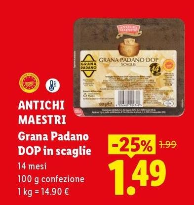 Antichi maestri - Grana Padano DOP In Scaglie