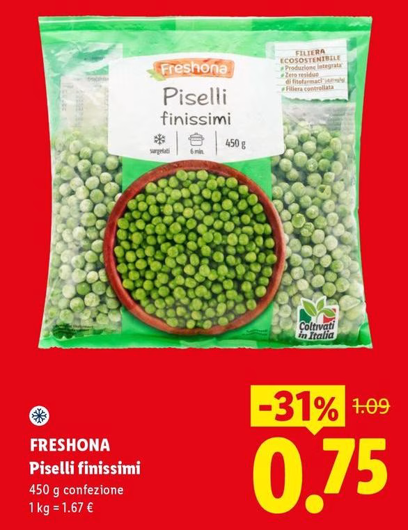 Freshona - Piselli Finissimi