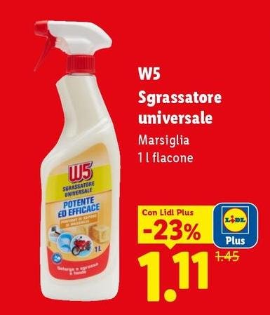 W5 - Sgrassatore Universale