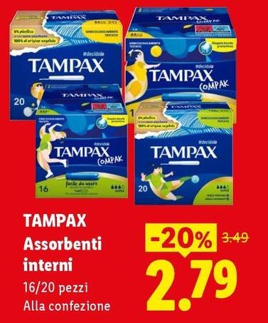 Tampax - Assorbenti Interni