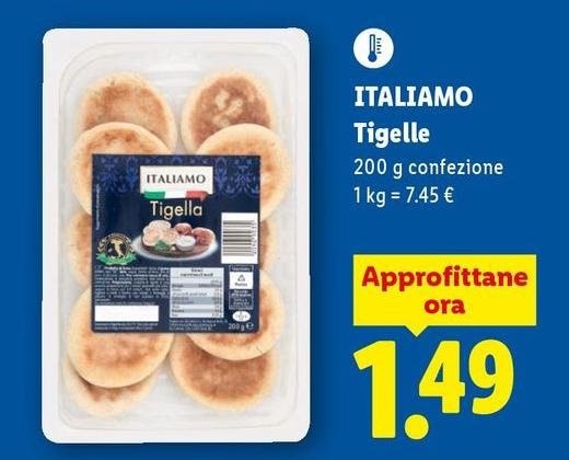 Italiamo - Tigelle