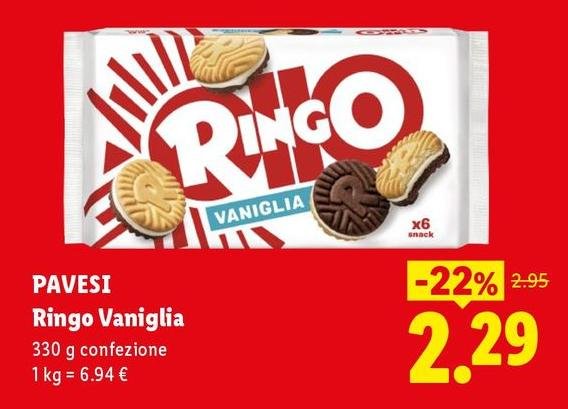 Pavesi - Ringo Vaniglia