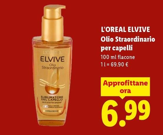 L'Oreal Elvive - Olio Straordinario Per Capelli