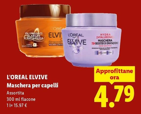 L'Oreal Elvive - Maschera Per Capelli