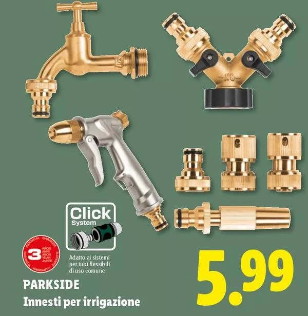 Parkside - Innesti Per Irrigazione