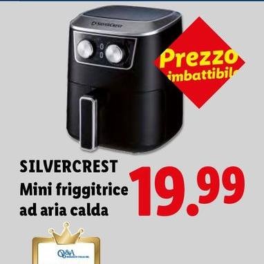 Silvercrest - Mini Friggitrice Ad Aria Calda
