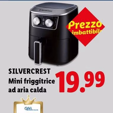 Silvercrest - Mini Friggitrice Ad Aria Calda