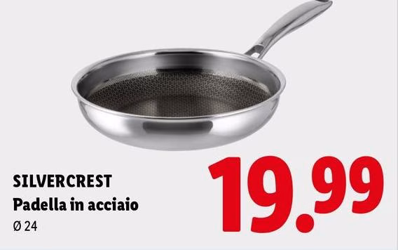Silvercrest - Padella In Acciaio