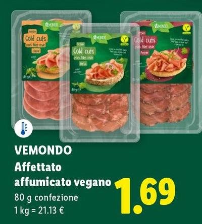 Vemondo - Affettato Affumicato Vegano