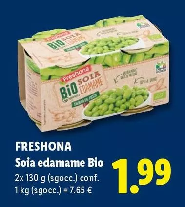 Freshona - Soia Edamame Bio