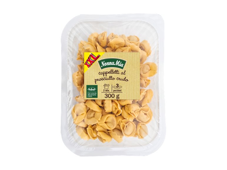 Pasta fresca all'uovo ripiena XXL