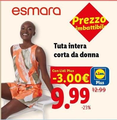Esmara - Tuta Intera Corta Da Donna