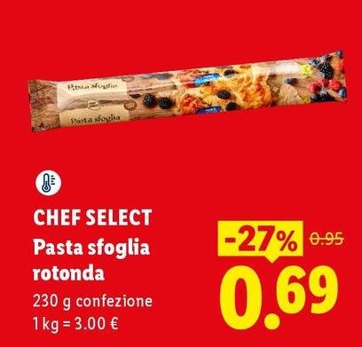 Chef Select - Pasta Sfoglia Rotonda