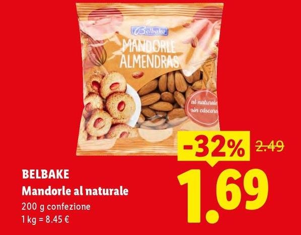 Belbake - Mandorle Al Naturale