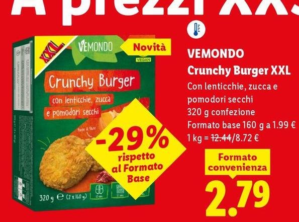 Vemondo - Crunchy Burger XXL