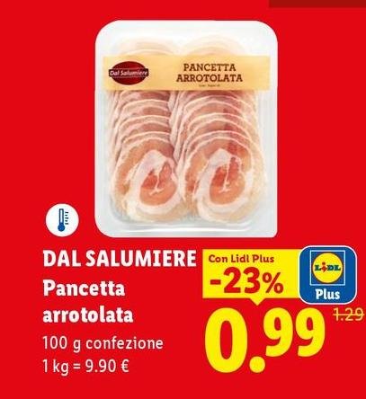 Dal Salumiere - Pancetta Arrotolata