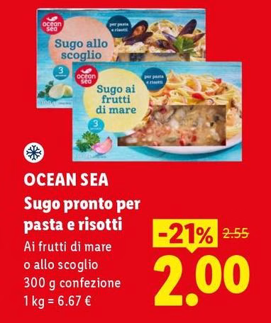 Ocean sea - Sugo Pronto Per Pasta E Risotti