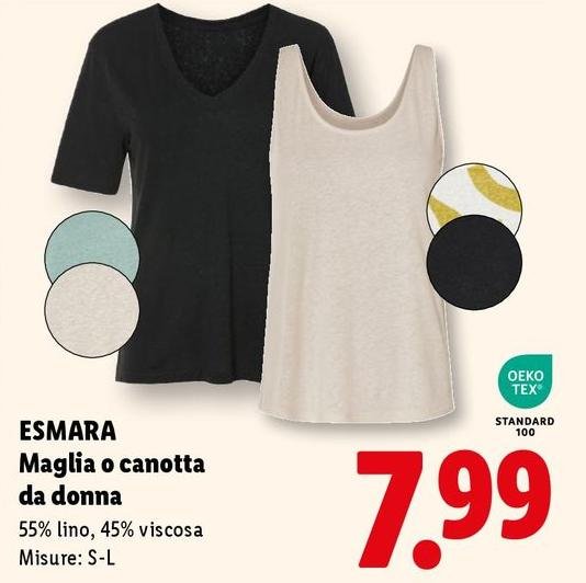 Esmara - Maglia O Canotta Da Donna