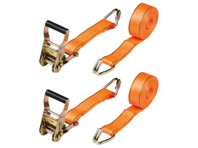 Set cinghie tiranti a cricchetto 2 o 4 pezzi