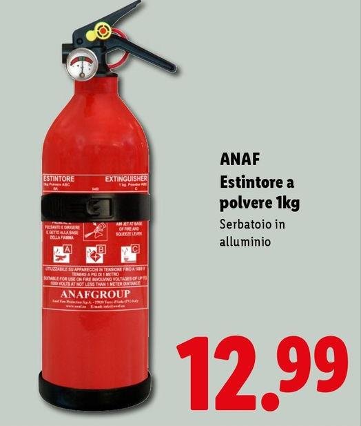 Anaf - Estintore A Polvere