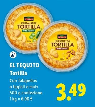 El Tequito - Tortilla