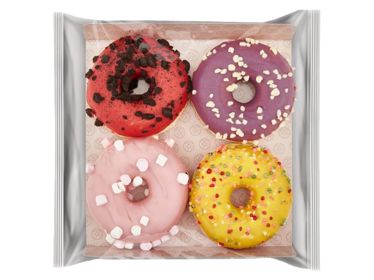 4 Donut arcobaleno