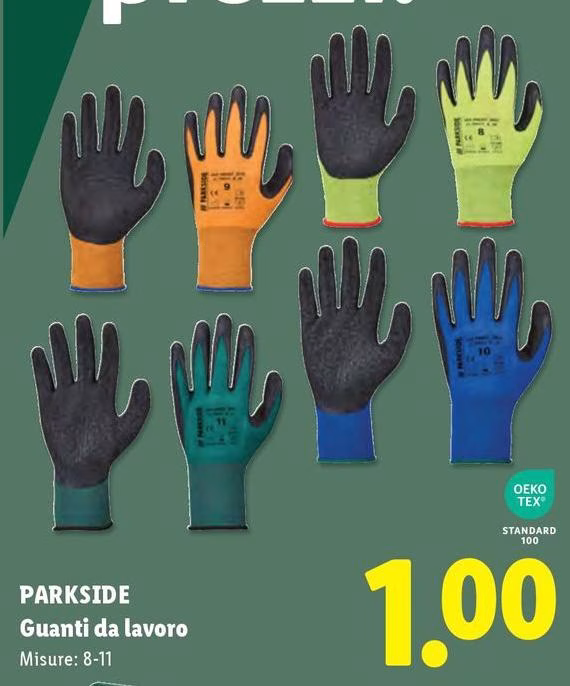 Parkside - Guanti Da Lavoro