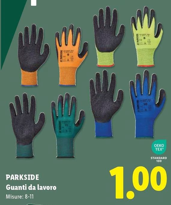 Parkside - Guanti Da Lavoro