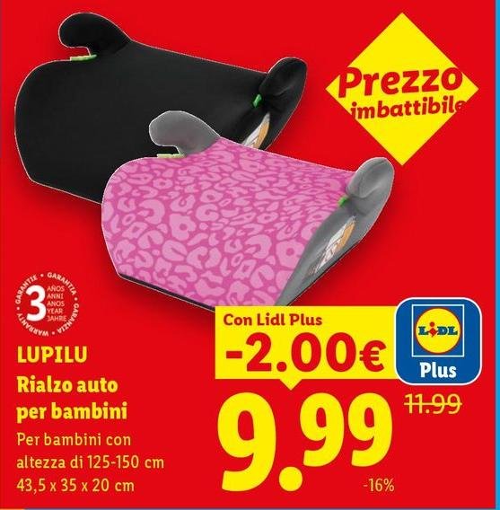 Lupilu - Rialzo Auto Per Bambini