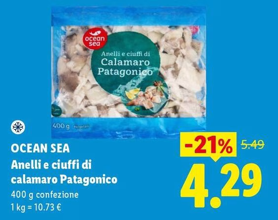 Ocean Sea - Anelli E Ciuffi Di Calamaro Patagonico