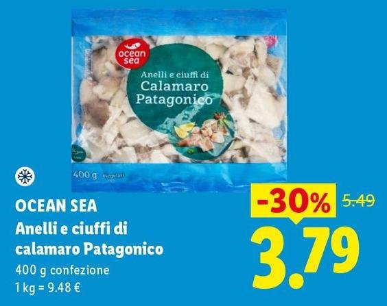Ocean sea - Anelli E Ciuffi Di Calamaro Patagonico