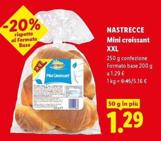 Nastrecce - Mini Croissant Xxl