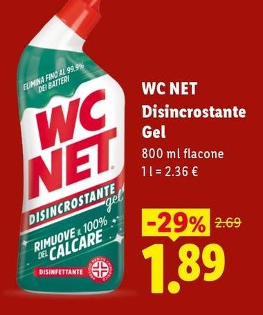 Wc Net - Disincrostante Gel