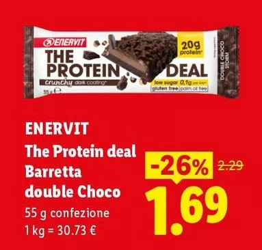 Enervit - The Protein Deal Barretta Double Choco