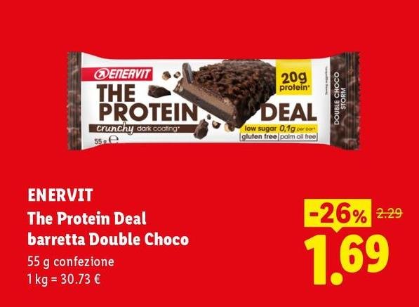 Enervit - The Protein Deal Barretta Double Choco