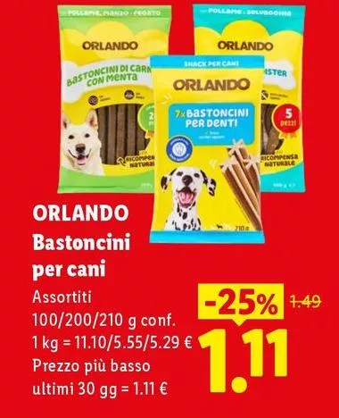 Orlando - Bastoncini Per Cani