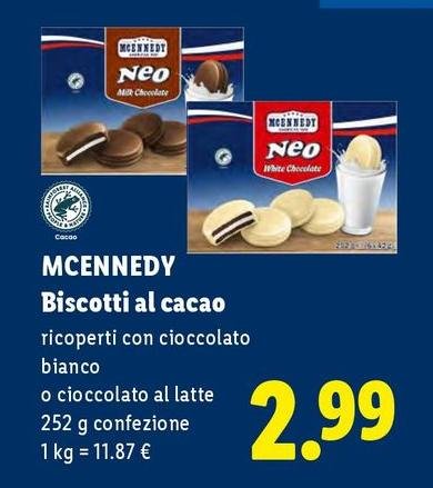 Mcennedy - Biscotti Al Cacao