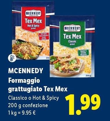 Mcennedy - Formaggio Grattugiato Tex Mex