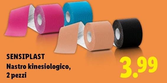 Sensiplast - Nastro Kinesiologico/2 Pezzi