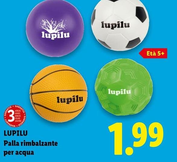 Lupilu - Palla Rimbalzante Per Acqua