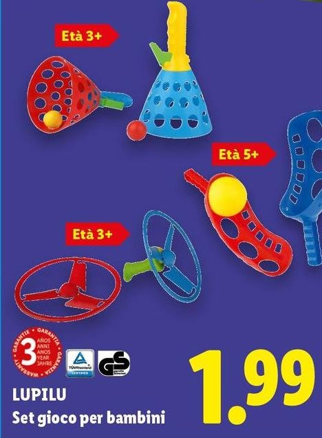 Lupilu - Set Gioco Per Bambini
