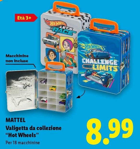 Mattel - Valigetta Da Collezione "Hot Wheels"