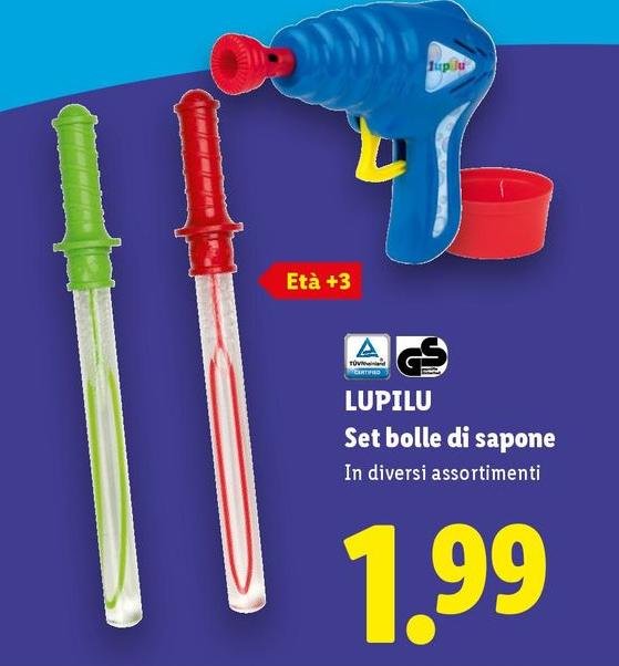 Lupilu - Set Bolle Di Sapone