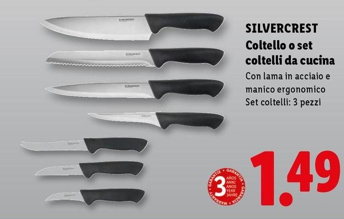 Silvercrest - Coltello O Set Coltelli Da Cucina
