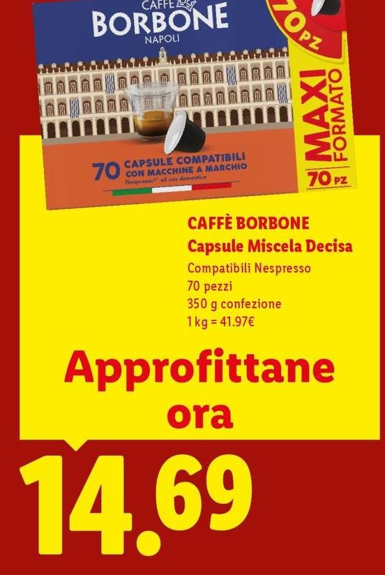 Caffe Borbone - Capsule Miscela Decisa