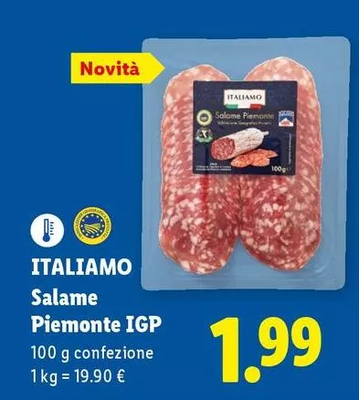 Italiamo - Salame Piemonte IGP